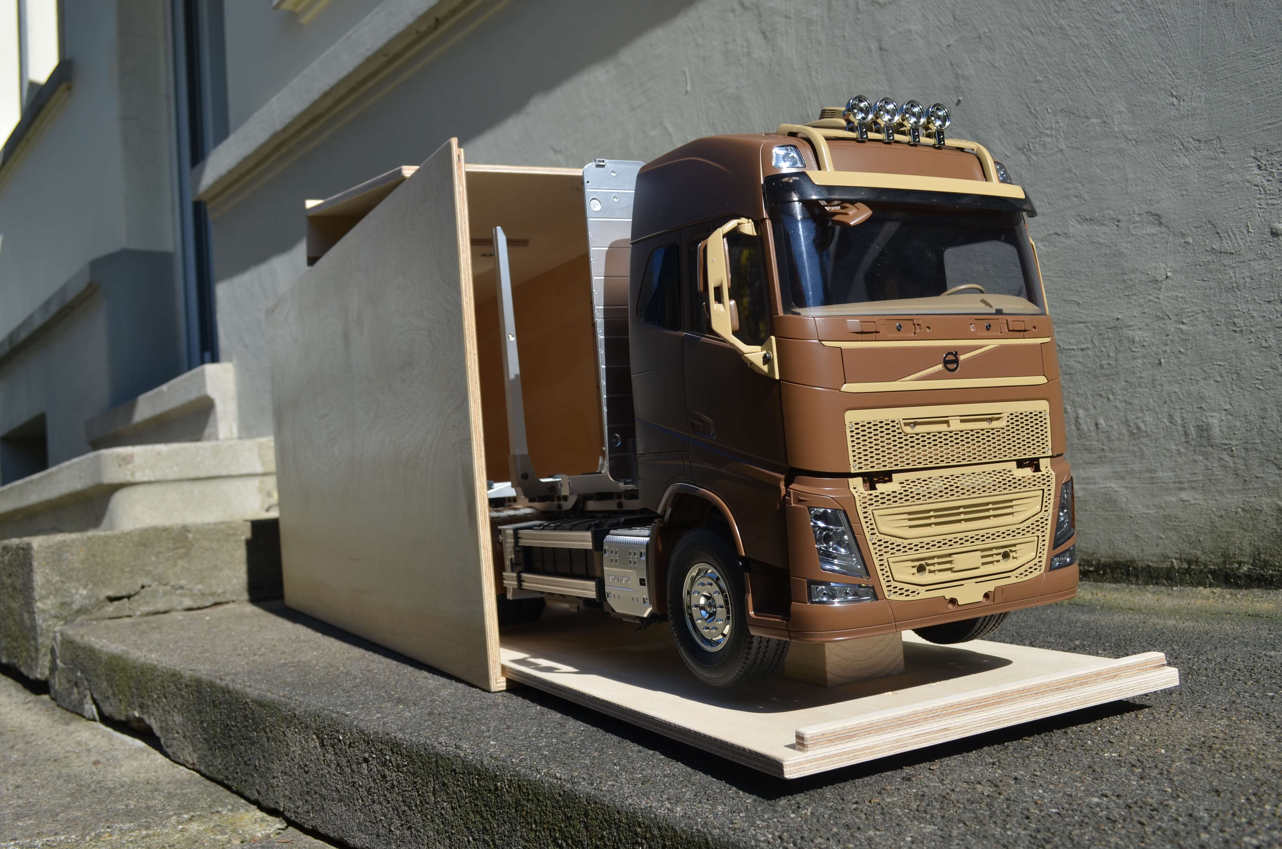 Transport Box passend Tamiya Volvo FH16 Timber